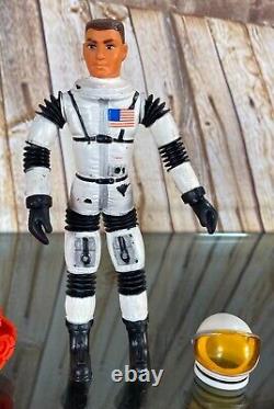 MAJOR MATT MASON Figure Man in Space with Cat Trac & Helmet 1966 Mattel Vintage