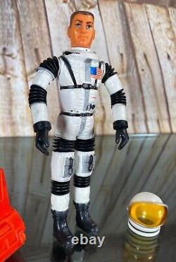 MAJOR MATT MASON Figure Man in Space with Cat Trac & Helmet 1966 Mattel Vintage