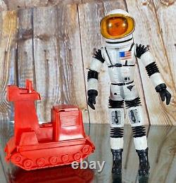 MAJOR MATT MASON Figure Man in Space with Cat Trac & Helmet 1966 Mattel Vintage