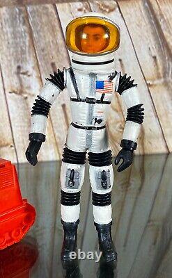 MAJOR MATT MASON Figure Man in Space with Cat Trac & Helmet 1966 Mattel Vintage