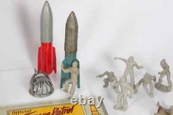 MARX REX MARS PLANET PATROL PLAYSET #7040 with BOX vintage toys figures space x1