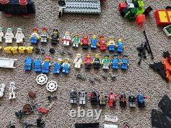 MASSIVE Lot 17 LB 90s LEGO MiniFigures /Space/Town/City/Ninja Vintage UFO