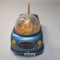 MASUDAYA Space Patrol NASA Tin Toy Friction Made In Japan Vintage Used