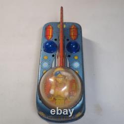 MASUDAYA Space Patrol NASA Tin Toy Friction Made In Japan Vintage Used