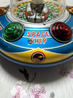MASUDAYA TIN toy X-7 Space Ship Flying Saucer Made in Japan Vintage