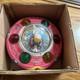 MASUDAYA X-7 SPACE SHIP Vintage Pink Japanese Tin Toy Unchecked Junk With Box