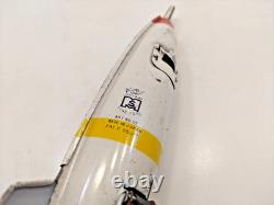 MASUYA SAM-A7 NIKE Space Rocket Vintage Tin Toy Friction Drive Litho Japan