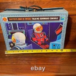 MATTEL'S VTG Man in Space MAJ Matt Mason Talking CC Console-Needs Batt. See desc
