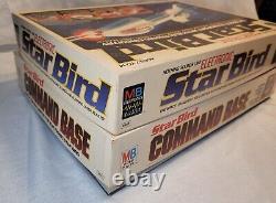 MB Electronics 1978 Electronic Star Bird 4852 and Command base Rare Vintage Toys