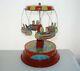 MIND BLOWING Collectible AMUSEMENT PARK RIDE TIN TOY 4 Cool SPACE CARS Vintage