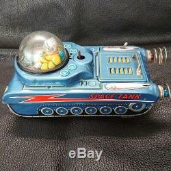 MODERN TOYS Tinplate Space Tank Tin Toy M-18 Used Retro Vintage