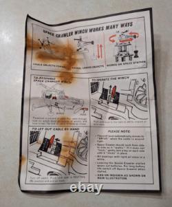 Major Matt Mason Space Crawler Space Toy Mattel 1966 Vintage with Box RARE AS IS