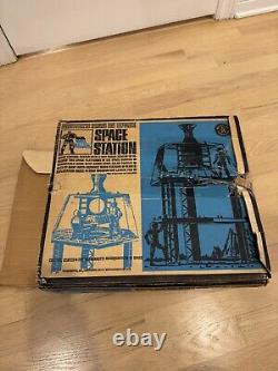 Major Matt Mason / Space Station 1966 Mattel Man In Space with Box / Vintage Toy