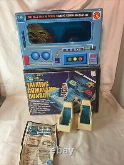 Major Matt Mason Talking Command Console Mattel VTG MAN IN SPACE 1968 With Box