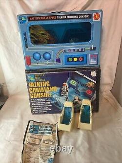 Major Matt Mason Talking Command Console Mattel VTG MAN IN SPACE 1968 With Box