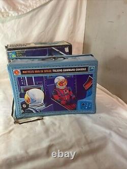 Major Matt Mason Talking Command Console Mattel VTG MAN IN SPACE 1968 With Box