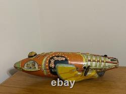 Marx Buck Rogers Rocket Ship Vintage Wind-up Space Toy UA-05