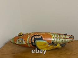 Marx Buck Rogers Rocket Ship Vintage Wind-up Space Toy UA-05