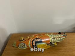 Marx Buck Rogers Rocket Ship Vintage Wind-up Space Toy UA-05