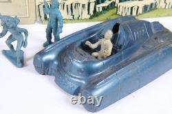 Marx Captain space solar port space Mars Planet Patrol Box vintage toys 50's x1