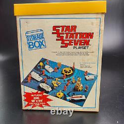 Marx Star Station Seven Play Set, #4115 Complete Vintage Space Toy