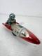 Masudaya Billy on Rocket Tin Friction Toy 1960s Vintage Space Japan Rare