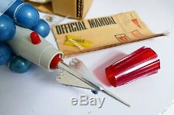 Masudaya Horikawa Booster Rocket Project Sword Tin Ufo Vintage Space Toy