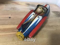 Masudaya MODERN TOYS Vintage Tin Toy Friction Type Space Rocket 33cm Showa Retro