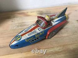 Masudaya MODERN TOYS Vintage Tin Toy Space Rocket 33cm Showa Retro