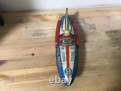 Masudaya MODERN TOYS Vintage Tin Toy Space Rocket 33cm Showa Retro