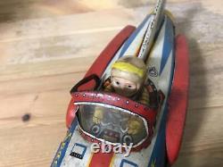 Masudaya MODERN TOYS Vintage Tin Toy Space Rocket 33cm Showa Retro