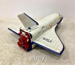 Masudaya Space Ship NASA Space Bus Airplane Vintage Rare Tin Toy with Box USED