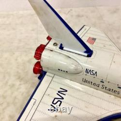 Masudaya Space Ship NASA Space Bus Airplane Vintage Rare Tin Toy with Box USED