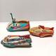 Masudaya Tin Space Rocket Toy Set of 3 Racer Moon Sonicon Vintage Japan