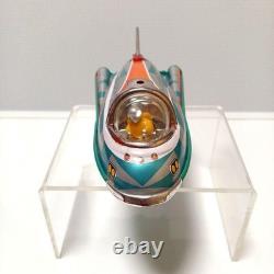 Masudaya Tin Space Rocket Toy Set of 3 Racer Moon Sonicon Vintage Japan