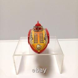 Masudaya Tin Space Rocket Toy Set of 3 Racer Moon Sonicon Vintage Japan