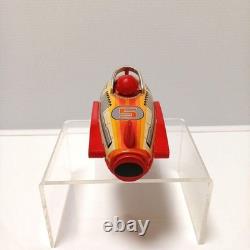 Masudaya Tin Space Rocket Toy Set of 3 Racer Moon Sonicon Vintage Japan