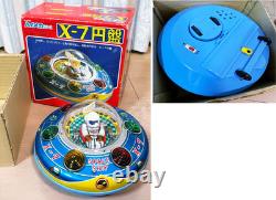 Masudaya Tin Toy High Mecha Series X-7 Space Ship UFO With Box Vintage Japan Masudaya Tin Toy High Mecha Series X-7 Space Ship UFO With Box Vintage Japan