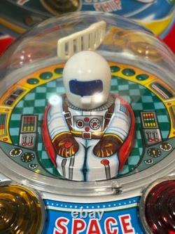 Masudaya Tin Toy High Mecha Series X-7 Space Ship UFO With Box Vintage Japan