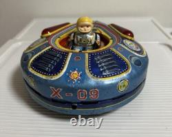 Masudaya Vintage Tin Toy Space Survey Research Vessel Showa Retro