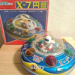 Masudaya Vintage Toys X-7 Space Explorer Ship Tin Toy JAPAN Hi-Mecha Series NBW