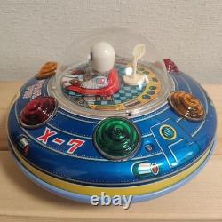 Masudaya Vintage Toys X-7 Space Explorer Ship Tin Toy JAPAN Hi-Mecha Series NBW
