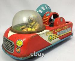 Masudaya vintage tin toy Space RADAR SCOUT from Japan free shipping