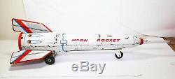 Masuya Toy Japan Moon Rocket 1960s Space Shuttle Excellent Vintage Rare