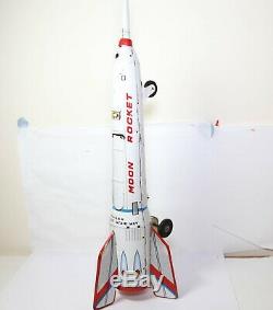 Masuya Toy Japan Moon Rocket 1960s Space Shuttle Excellent Vintage Rare