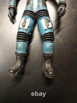 Mattel Major Matt Mason Figure LT Jeff Long with Helmet Blue Astronaut Vintage