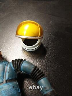 Mattel Major Matt Mason Figure LT Jeff Long with Helmet Blue Astronaut Vintage