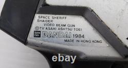 Metal Heroes Space Sheriff Shaider Video Beam Gun BANDAI Japan Vintage Toy