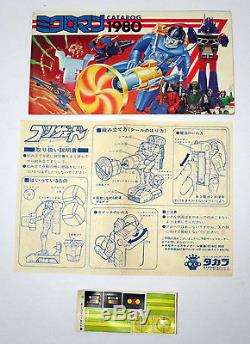 Microman Blizzard Green Vintage Figure Takara Japan 1980 Diaclone MIB WORKS