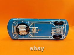 Mint Vintage Old European Space Tin Toy Rocket Car Holdauto Battery Oper + Box